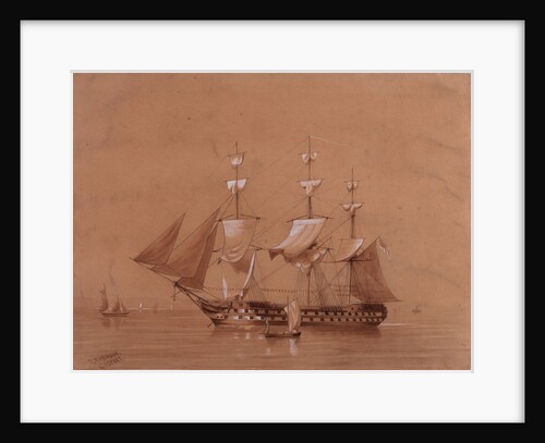 HMS 'Revenge' (1805) by T. Robinson