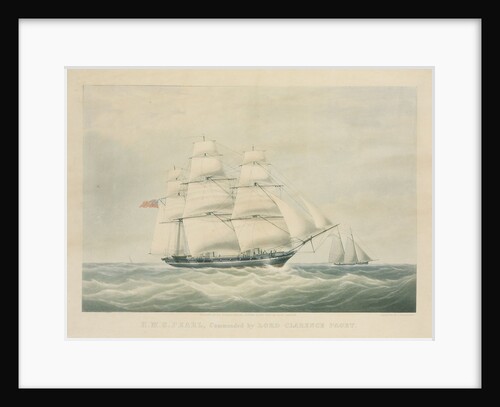 HMS 'Pearl', commanded by Lord Clarence Paget by C. Rosenberg