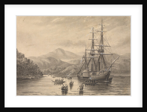 HMS 'Basilisk' Captain John Moresby by M.F.M.