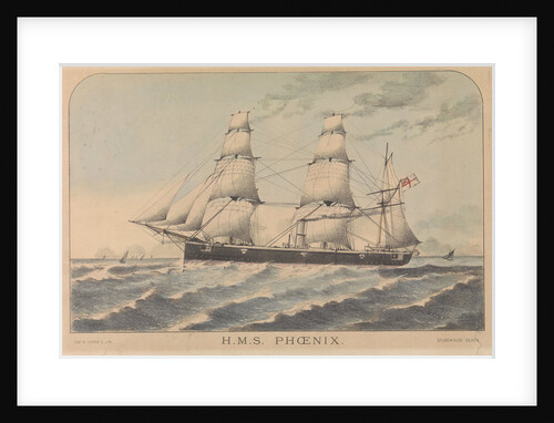 H.M.S. Phoenix by J E Wood