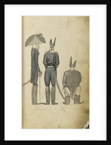 Bucks of the first kind 1801 by Edward Pelham Brenton