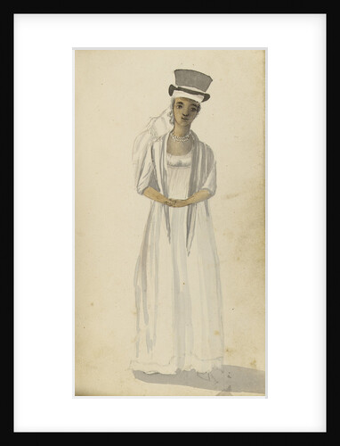 Portrait of a West Indian lady by Edward Pelham Brenton