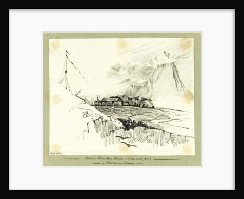 Green Mountain House (Peak 3500 feet) Ascension Island by C. W. Browne
