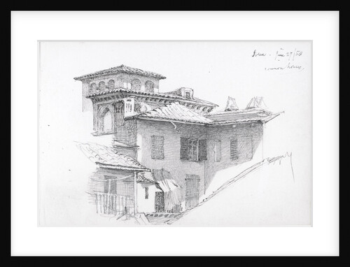 Common houses, Ivrea, 27 June 58 by John Brett
