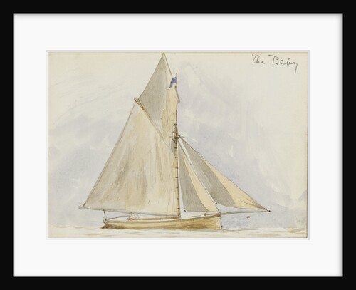 Sailing vessel 'The Baby' by John Brett