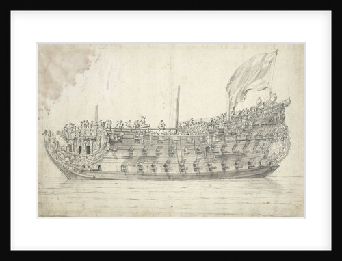 The 'St Andrew'? by Willem van de Velde the Elder