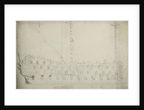 The 'Windsor Castle' by Willem van de Velde the Elder