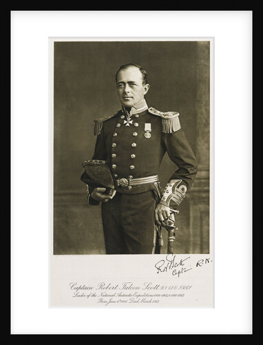 Captain Robert Falcon Scott, R.N., C.V.O., F.R.G.S. by Maull & Fox