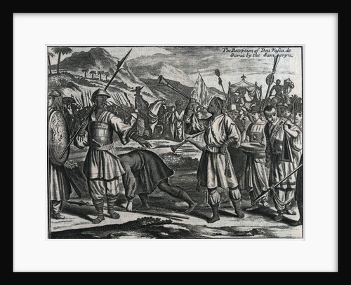 Reception of Don Vasco da Gama by the Sammoryn in Calicut, 1607 by unknown