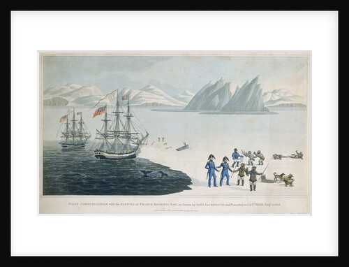 First communication with the Natives of Prince Regents Bay by John Sackhouse