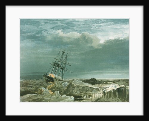 HMS 'Investigator' trapped in the ice, 8 October 1850 by S. Gurney