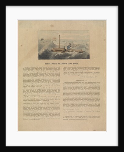 Commander Beadon's Life Buoy (Lifeboats 11) by unknown