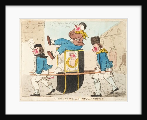 A Cruize to Covent Garden by Isaac Cruikshank