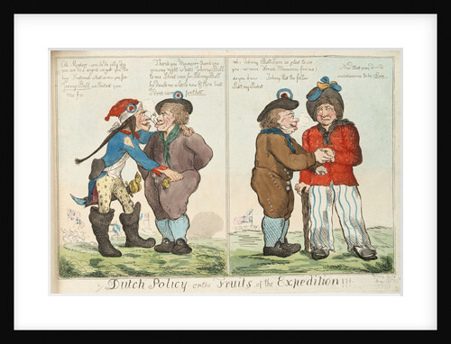 Dutch Policy or the Fruits of the Expedition!!! by Isaac Cruikshank