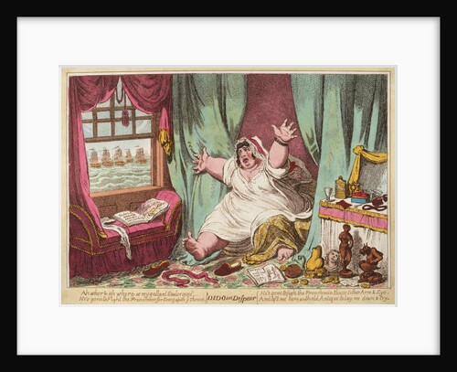 Dido in Despair by James Gillray