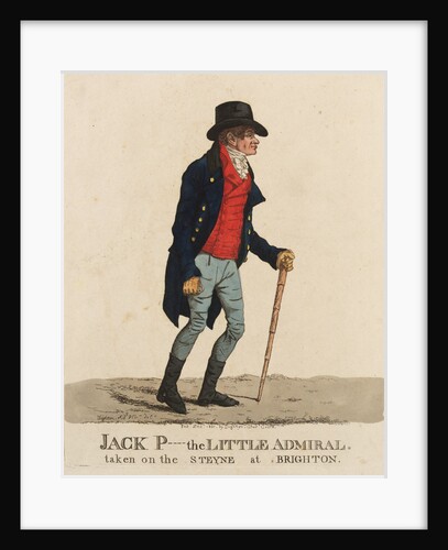 Jack P---- [Payne] the Little Admiral taken on the Steyne at Brighton by unknown