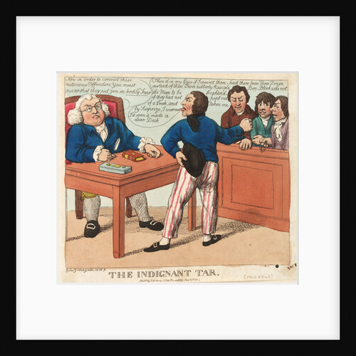 The Indignant Tar by Giles Grinagain