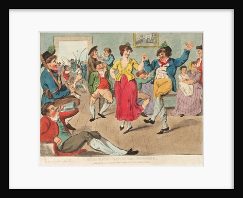 St Patrick's Day in the Morning by Isaac Cruikshank
