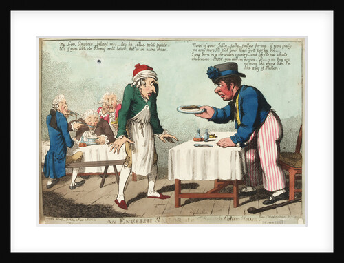 An English Sailor at a French Eating House by George M. Woodward