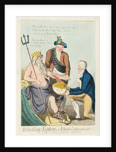 Bleeding Neptune or A Scotch Experiment!!' by Isaac Cruikshank