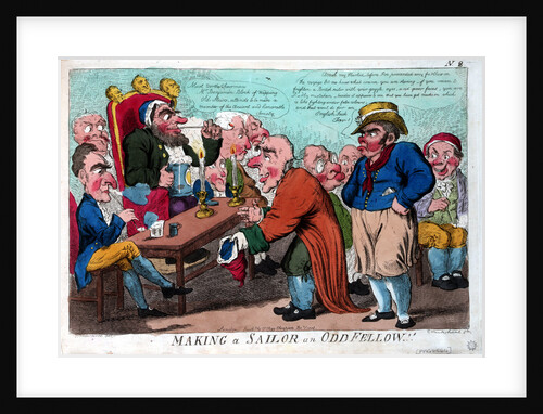 Making a Sailor an Odd Fellow! by George M. Woodward