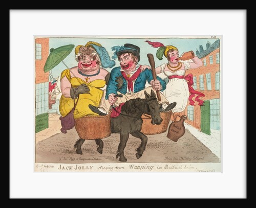 Jack Jolly steering down Wapping in Ballast trim by Elmes