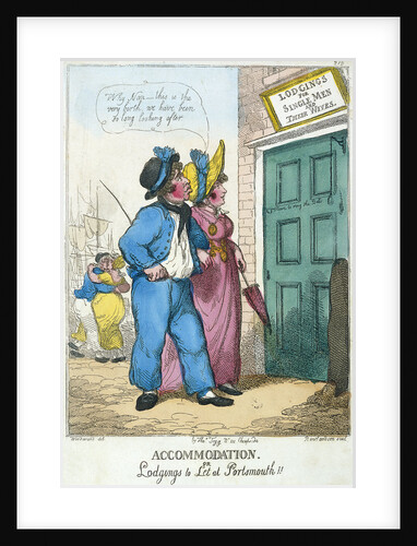 Accommodation or Lodgings to Let at Portsmouth!! by George M. Woodward