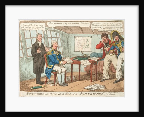 Stern hold and Hopkins at sea or a Stave out of Time by C. Williams
