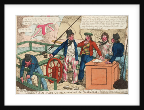 Making a compass at sea - or the Use of a Scotch Louse by C. Williams