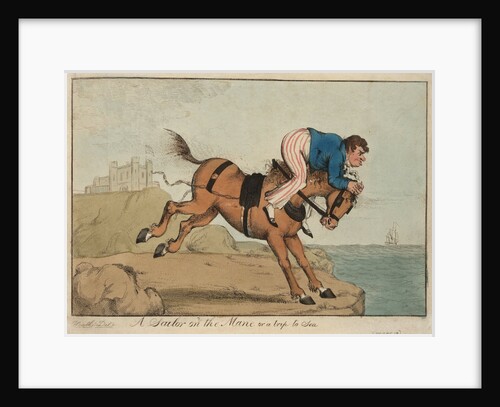 A Sailor on the Mane or a trip to Sea by William Heath
