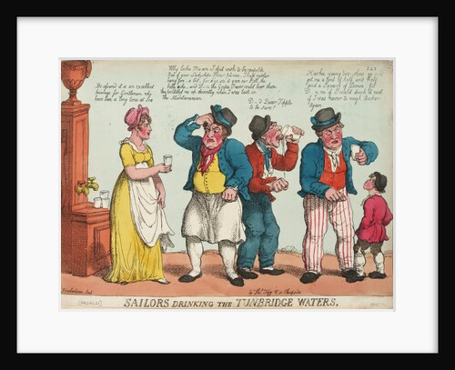 Sailors drinking the Tunbridge Waters by Thomas Rowlandson