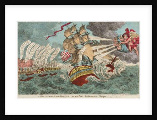 A Buckinghamshire Breeze - or an East Indiaman in Danger by Williams