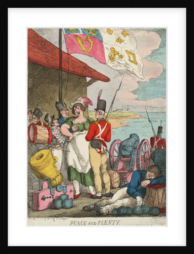 Peace and Plenty by Thomas Rowlandson