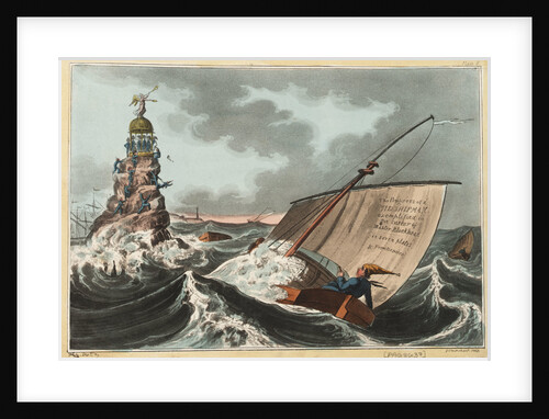 The Progress of a Midshipman exemplified in the career of Master Blockhead in seven plates & Frontispiece by George Cruikshank