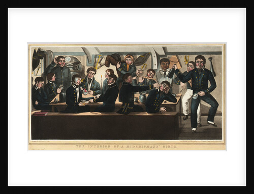 The Interior of a Midshipman's Birth by G. Humphrey