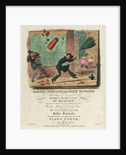 Barney Buntline and Billy Bowling, or The Advantages of being at Sea (music piece) by George Cruikshank