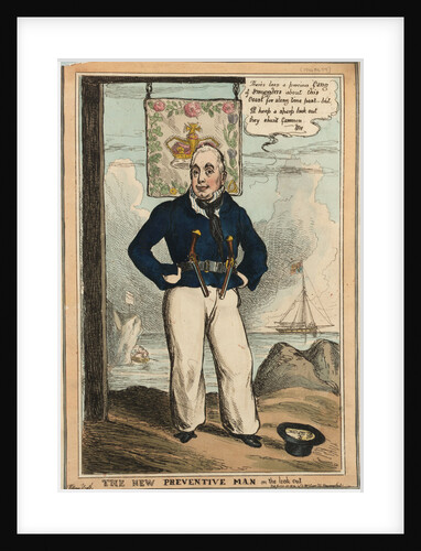 The New Preventive Man on the lookout by William Heath