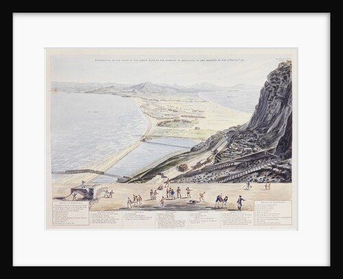 References to the print of the Sortie made by the Garrison of Gibraltar in the morning of the 27th November 1781 by A. C. de Poggi (publisher)