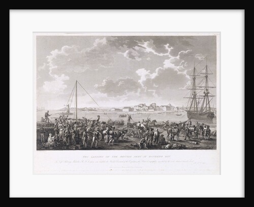 The landing of the British Army at Mondego Bay by H. L'Eveque