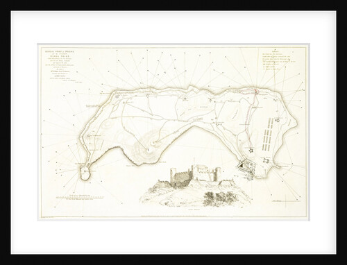 General chart of defence for the Island Banda Neira by M. Graham
