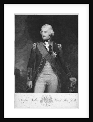 Admiral Sir John Borlase Warren (1753-1822) by Mark Oates