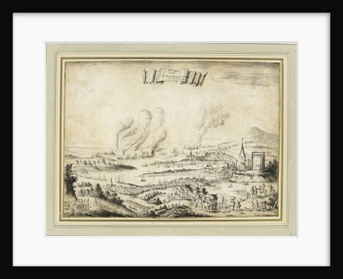 The Dutch in the Medway, 1667 by Bastiaan Stoopendael