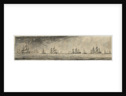 Dutch fleet by Willem van de Velde the Elder