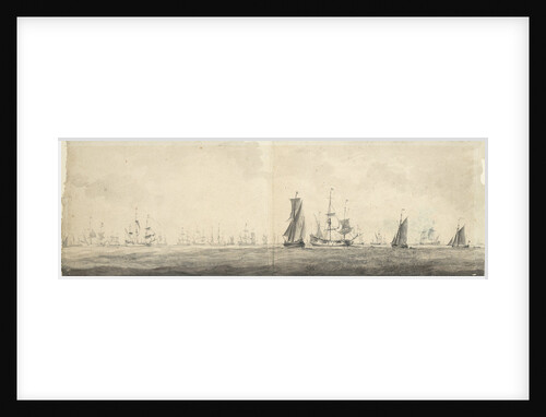 Dutch fleet by Willem van de Velde the Elder