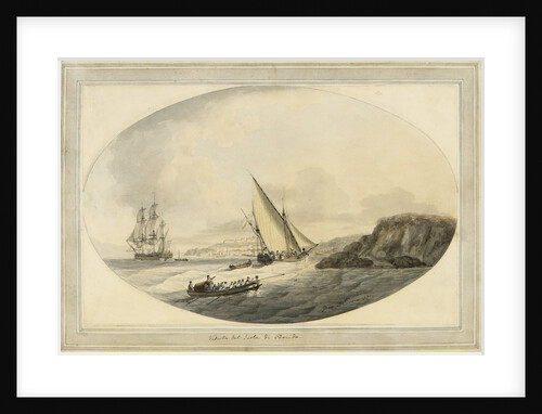 View of the island of Procida by John Thomas Serres