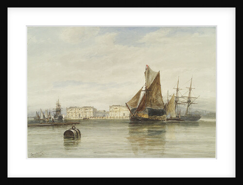 Greenwich Hospital, 1876 by Thomas Bush Hardy