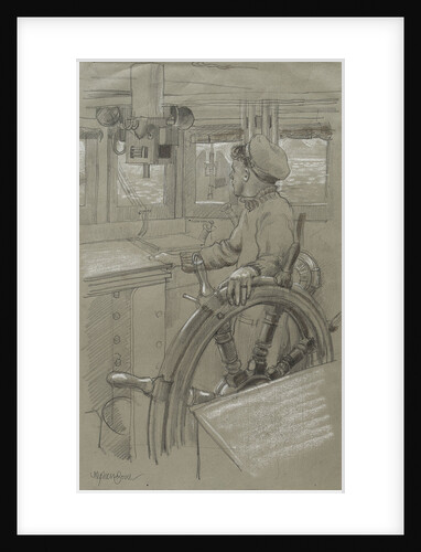 HM Trawler 'Coxswain' by Stephen Bone
