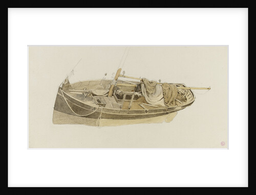 Study of an oyster dredger by Edward Duncan