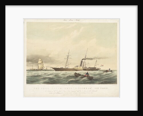 The iron steam ship 'Victoria' by Thomas Sewell Robins