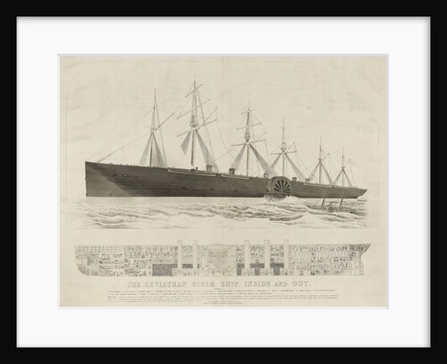 The 'steam ship 'Leviathan' ('Great Eastern') by Read & Co